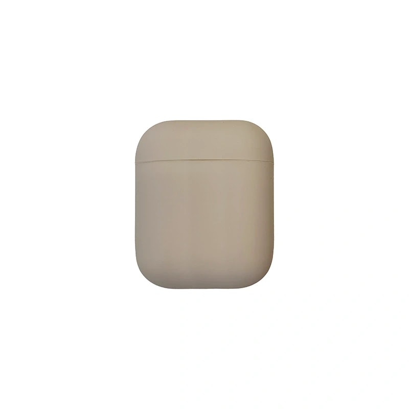 Чехол - Soft Touch для кейса Apple AirPods 1/2 (sand pink)