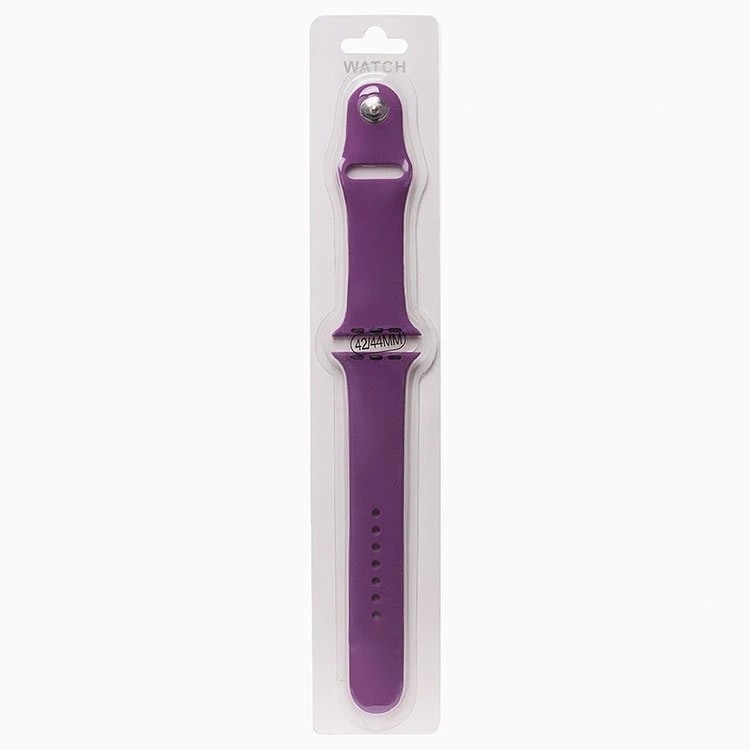 Ремешок на кнопке - Sport Band для Apple Watch 42/44/45/46/49 мм (L) (purple) — фото 2
