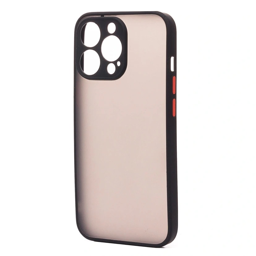 Чехол-накладка - PC041 для Apple iPhone 14 Pro Max (black/black)