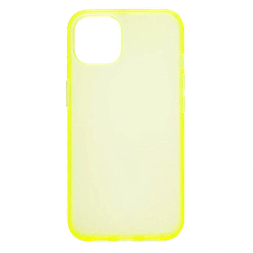 Чехол-накладка - PC079 для Apple iPhone 13 (yellow)