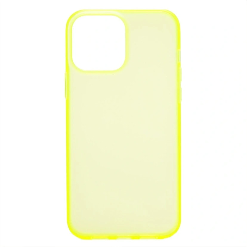 Чехол-накладка - PC079 для Apple iPhone 13 Pro Max (yellow)
