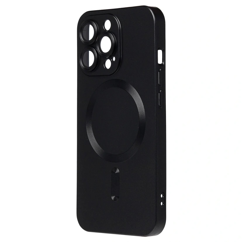Чехол-накладка - SM020 Matte SafeMag для Apple iPhone 13 Pro (black)