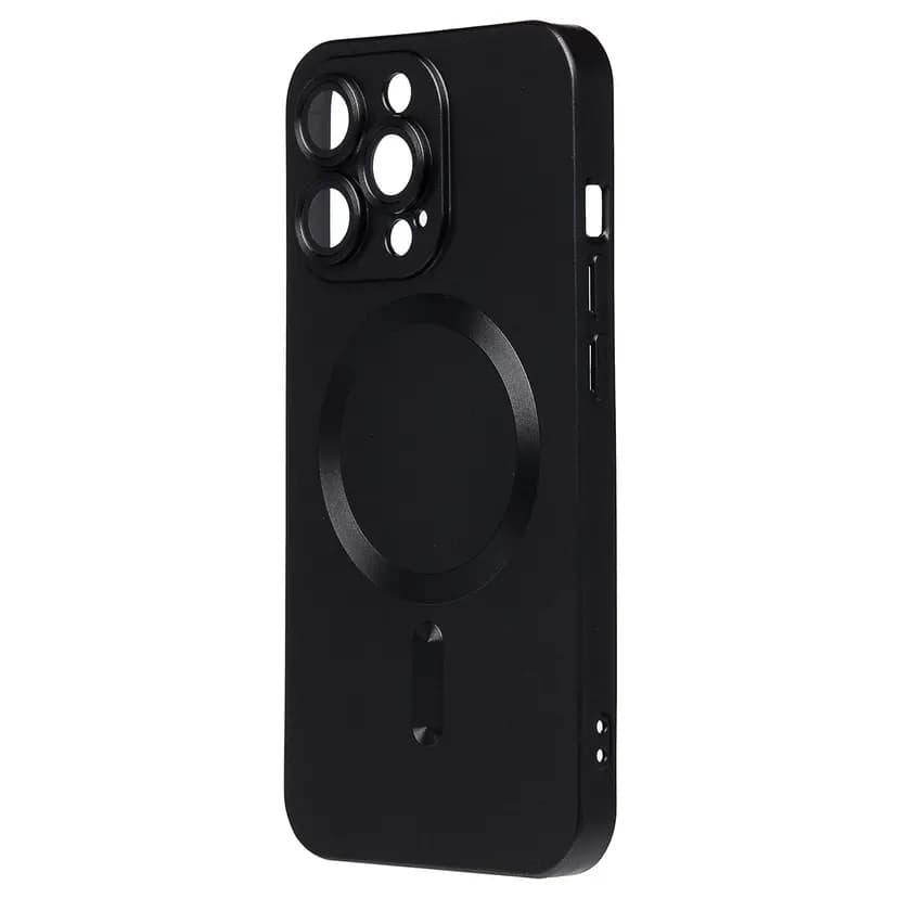 Чехол-накладка - SM020 Matte SafeMag для Apple iPhone 13 Pro (black)