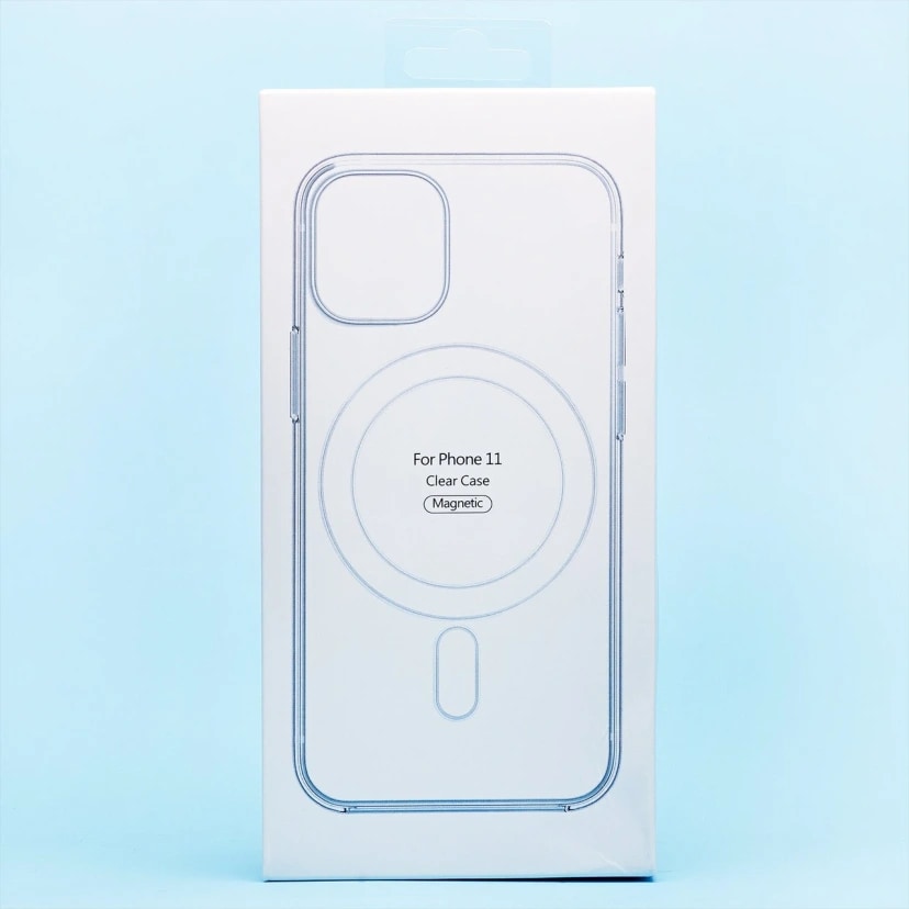 Чехол-накладка - SM006 SafeMag для Apple iPhone 11 (transparent)