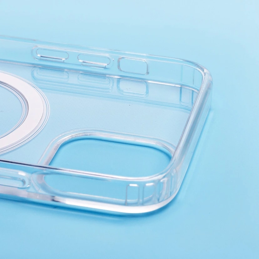 Чехол-накладка - SM006 SafeMag для Apple iPhone 12/12 Pro (transparent) — фото 3