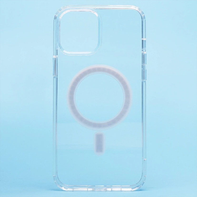 Чехол-накладка - SM006 SafeMag для Apple iPhone 12 Pro Max (transparent) — фото 2