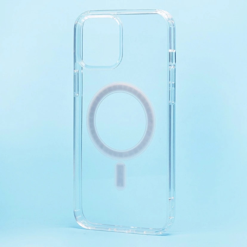 Чехол-накладка - SM006 SafeMag для Apple iPhone 12 Pro Max (transparent) — фото 3