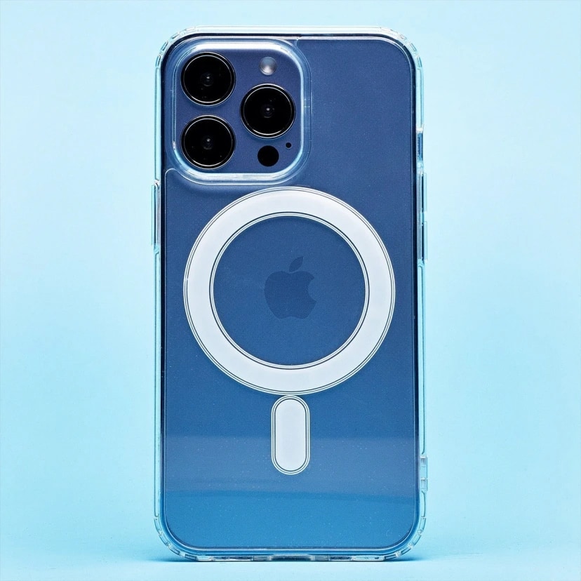 Чехол-накладка - SM006 SafeMag для Apple iPhone 13 Pro (transparent)