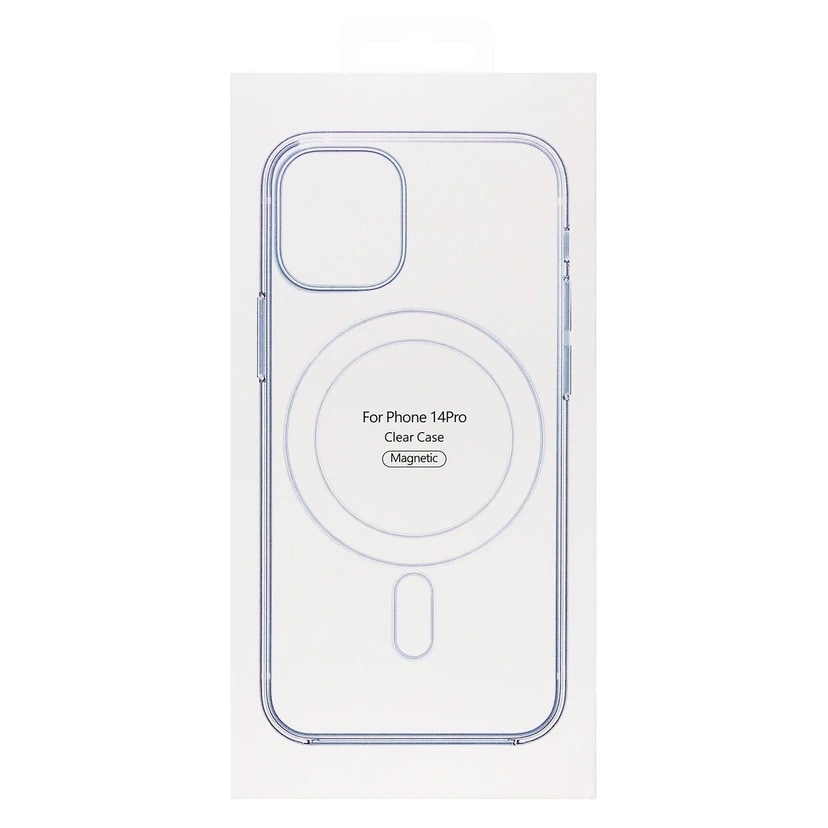 Чехол-накладка - SM006 SafeMag для Apple iPhone 14 Pro (transparent)