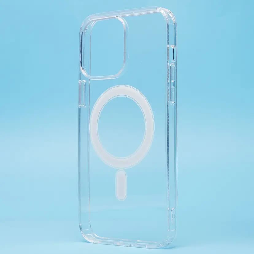 Чехол-накладка - SM006 SafeMag для Apple iPhone 14 Pro Max (transparent) — фото 2