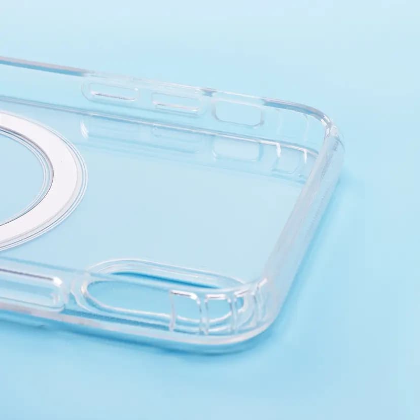 Чехол-накладка - SM006 SafeMag для Apple iPhone X/XS (transparent) — фото 3
