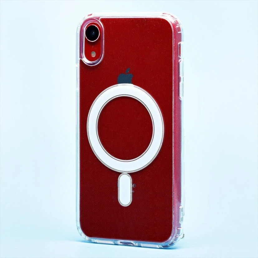 Чехол-накладка - SM006 SafeMag для Apple iPhone XR (transparent) — фото 2