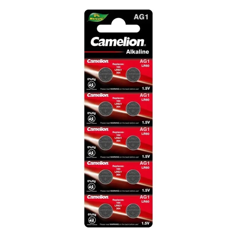 Батарея - Camelion AG1/LR621/SR621SW/364 (1 шт)