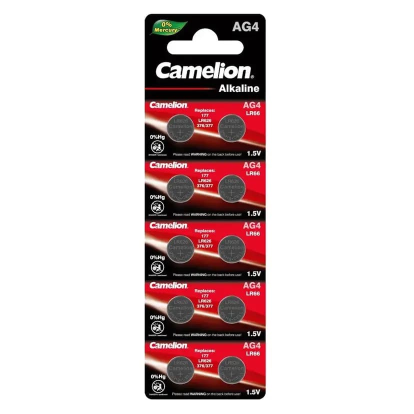 Батарея - Camelion AG4/LR626/SR626SW/377 (1 шт)