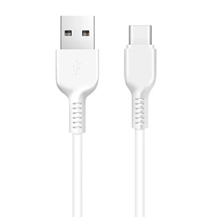 Кабель USB - Type-C - Hoco X20 Snow Storm (200 см) (white) — фото 2