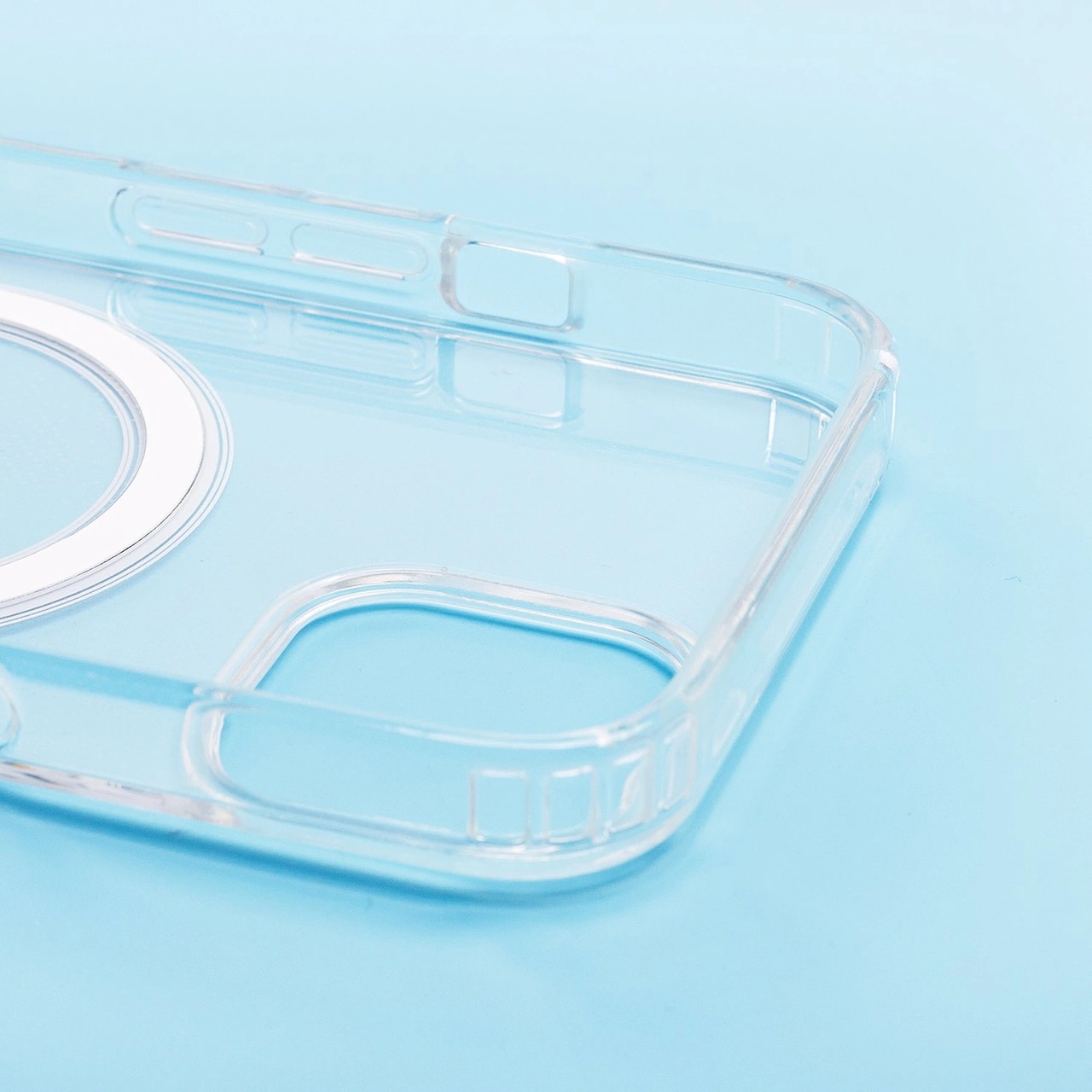 Чехол-накладка - SM006 SafeMag для Apple iPhone 13/14 (transparent) — фото 2