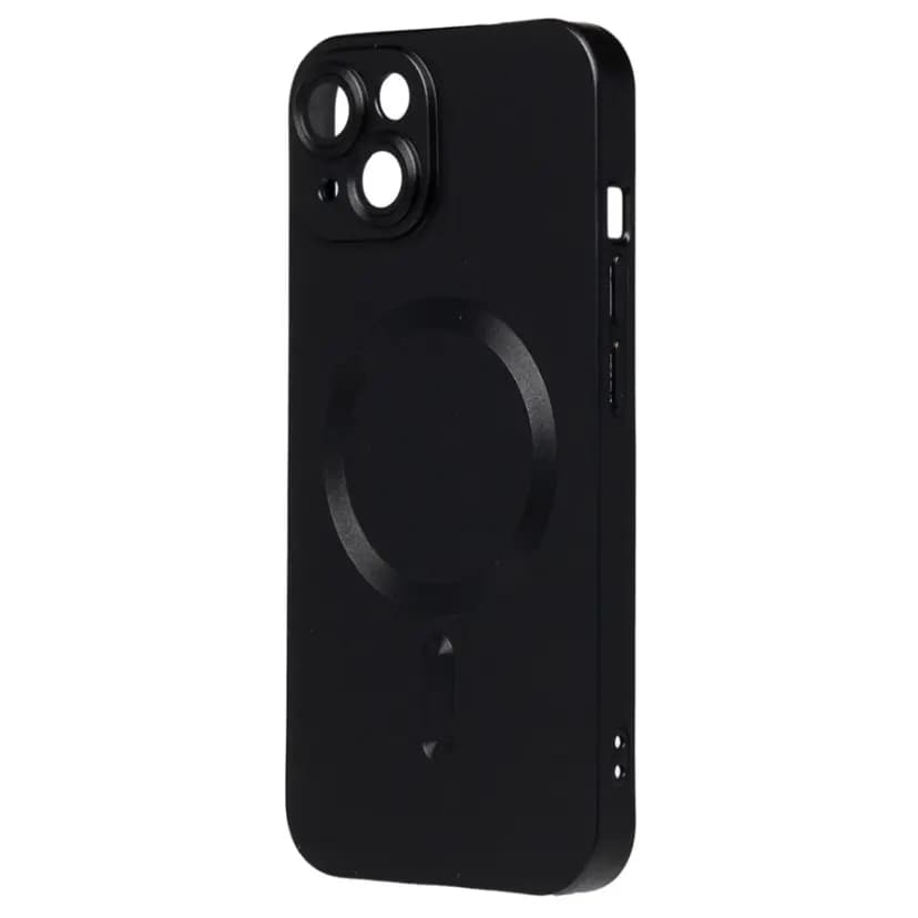 Чехол-накладка - SM020 Matte SafeMag для Apple iPhone 14 (black)