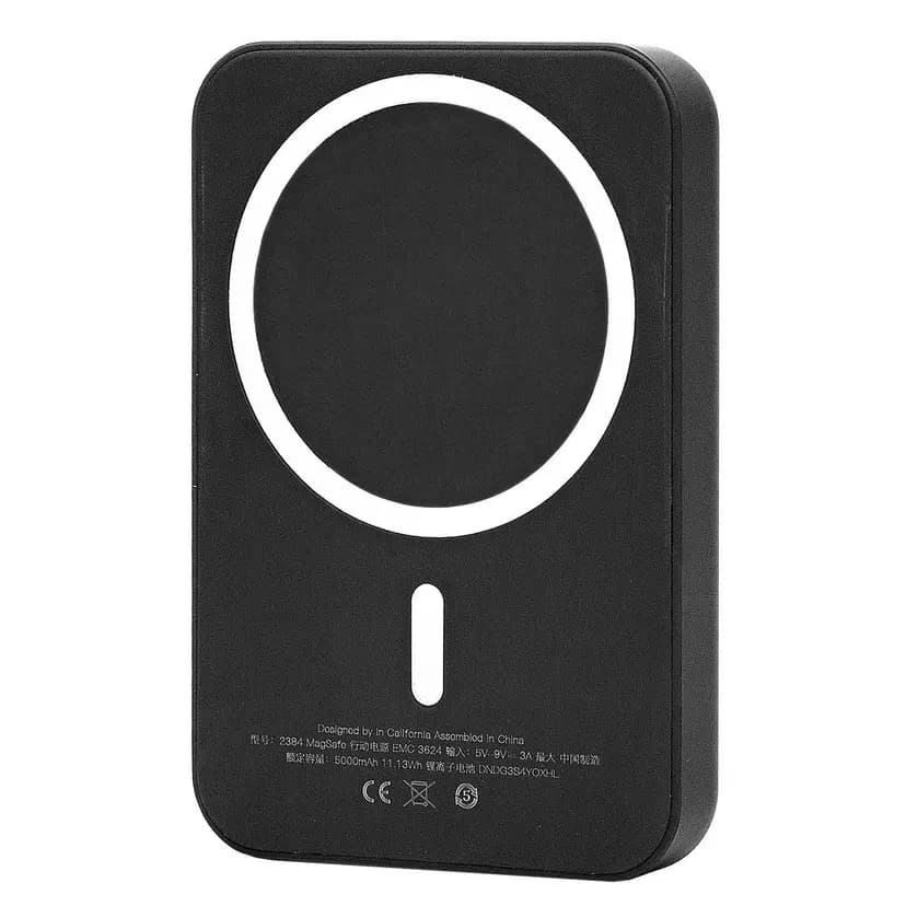 Внешний аккумулятор 5000mAh SafeMag - AP PB (Apple lightning) (black) — фото 2