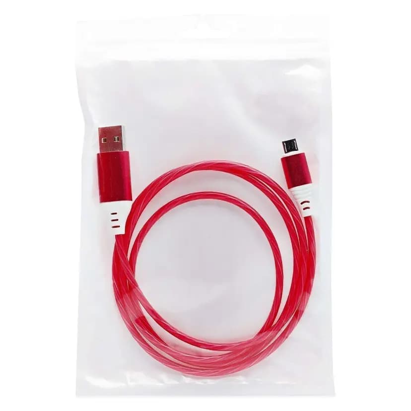 Кабель USB - Micro-USB - Luminous (100 см) (red)