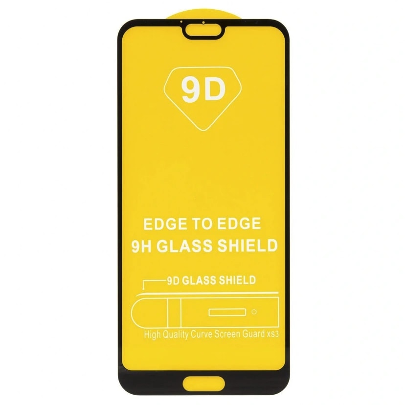 Защитное стекло - Full Glue 2.5D для Honor 10 (black)