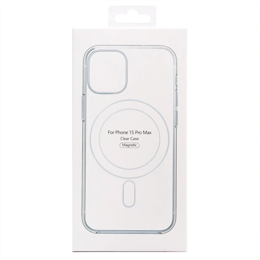 Чехол-накладка - SM006 SafeMag для Apple iPhone 15 Pro Max (transparent)