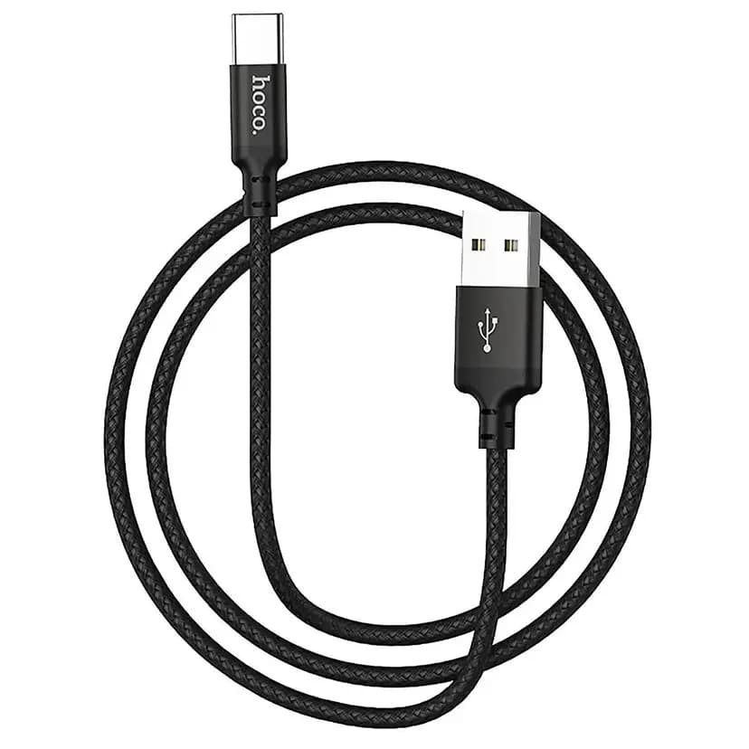 Кабель USB - Type-C - Hoco X14 Times Speed (100 см) (black) — фото 2