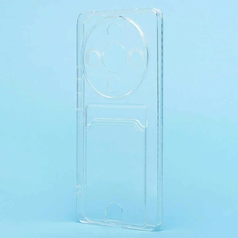 Чехол-накладка с картхолдером - SC336 для Honor X9b (transparent)