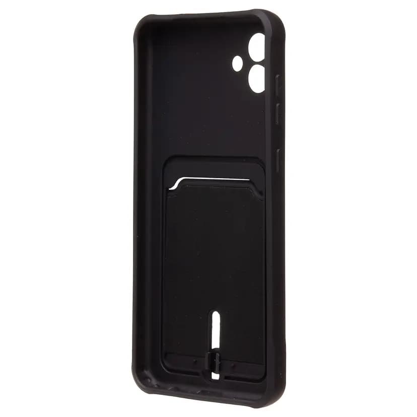 Чехол-накладка с картхолдером - SC304 для Samsung Galaxy A04/A04e (black) — фото 2