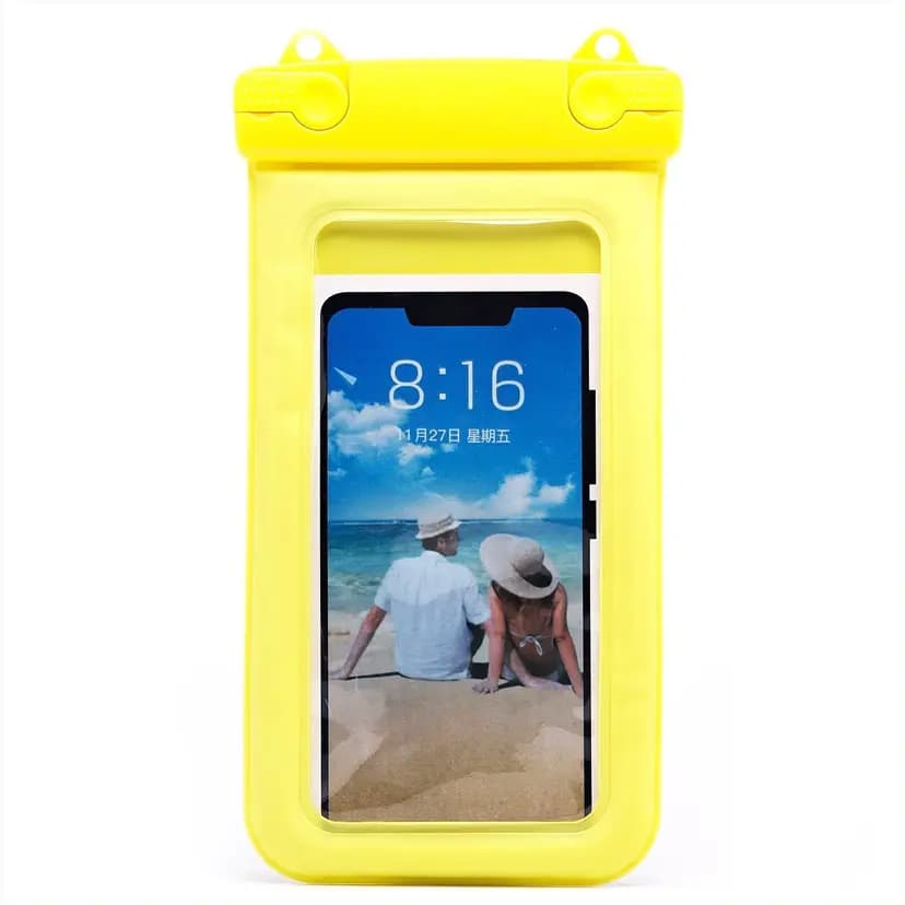 Чехол-сумка - WPC002 универсальный влагозащищённый 7.0 (yellow)