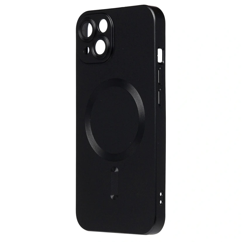 Чехол-накладка - SM020 Matte SafeMag для Apple iPhone 13 (black)