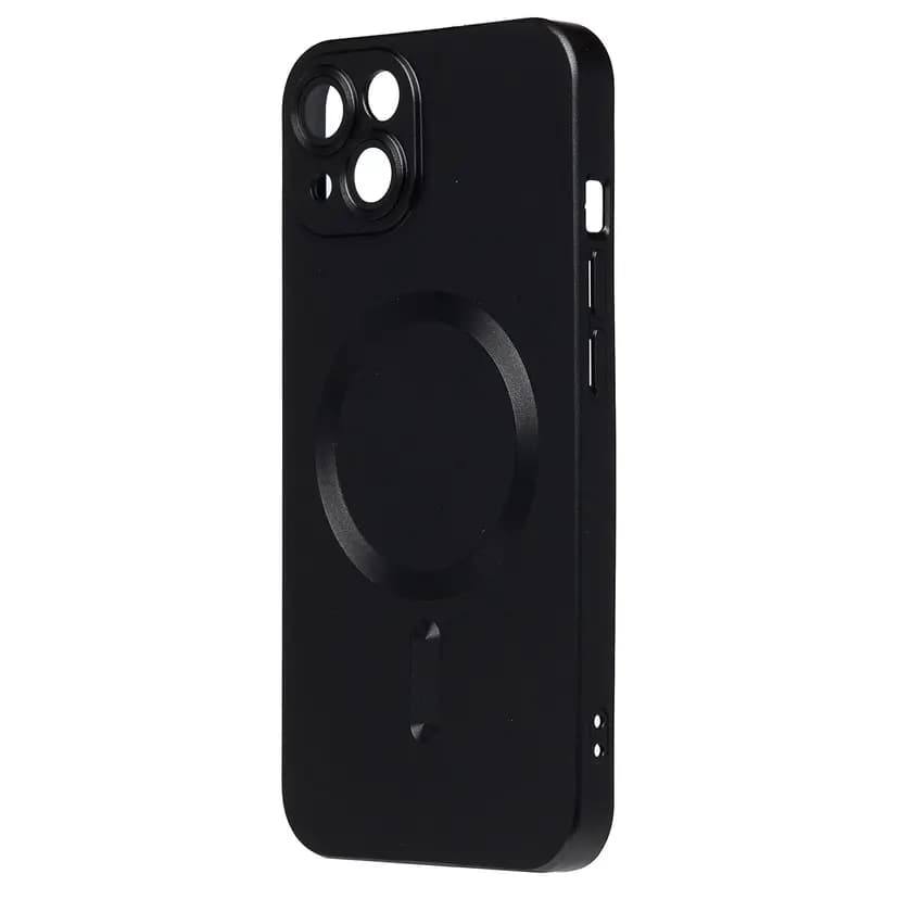 Чехол-накладка - SM020 Matte SafeMag для Apple iPhone 13 (black)