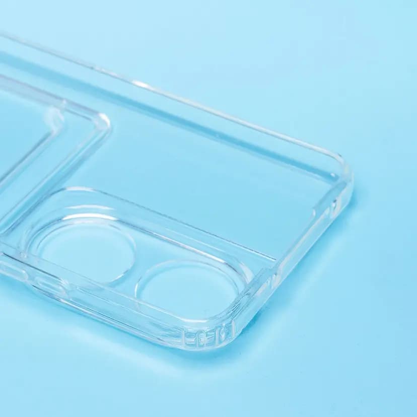 Чехол-накладка с картхолдером - SC276 для Honor X7b (transparent) — фото 2