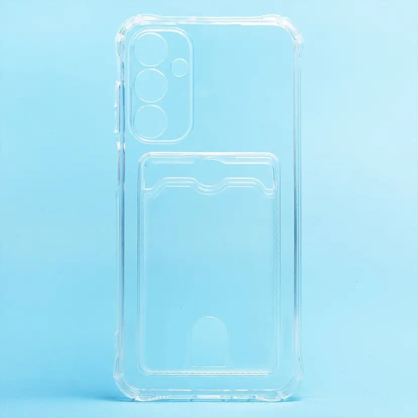 Чехол-накладка с картхолдером - SC276 для Samsung Galaxy A25 5G (transparent) — фото 2