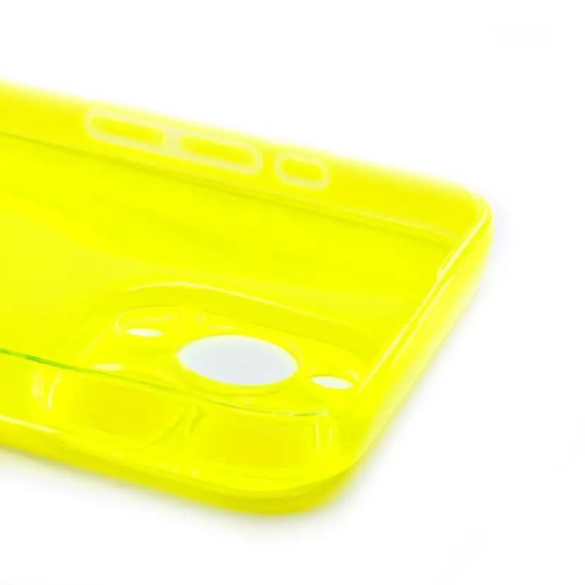 Чехол-накладка - SC344 для Apple iPhone 15 Pro (transparent/yellow) — фото 2