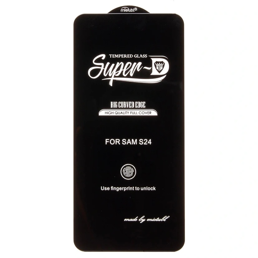 Защитное стекло - Brera 2.5D для Samsung Galaxy S24/S25 (black)