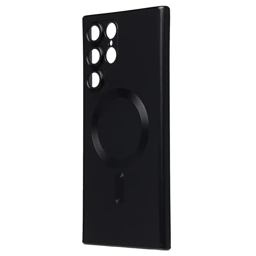 Чехол-накладка - SM020 Matte SafeMag для Samsung Galaxy S22 Ultra (black) — фото 2