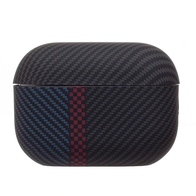 Чехол - Luxo Creative PC120 для кейса Apple AirPods Pro 2 (black/blue) — фото 2