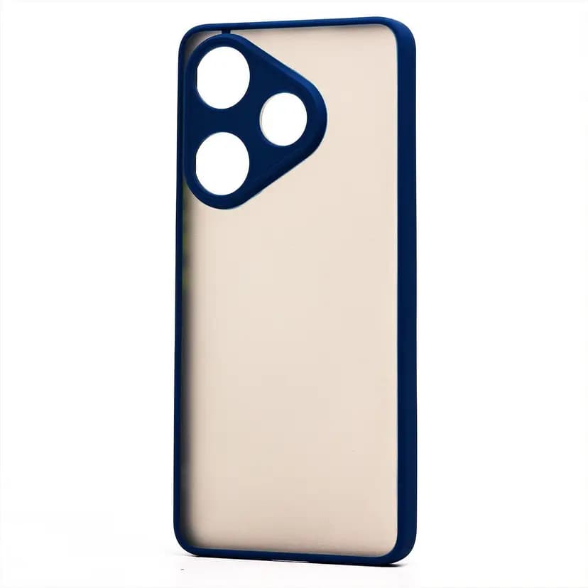 Чехол-накладка - PC041 для Poco F6 (dark blue)