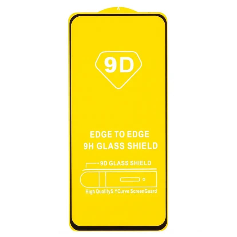 Защитное стекло - Full Glue 2.5D для Redmi Note 13 4G/Note 13 5G/Note 13 Pro 5G/X6 5G/X6 Pro 5G (black) — фото 2