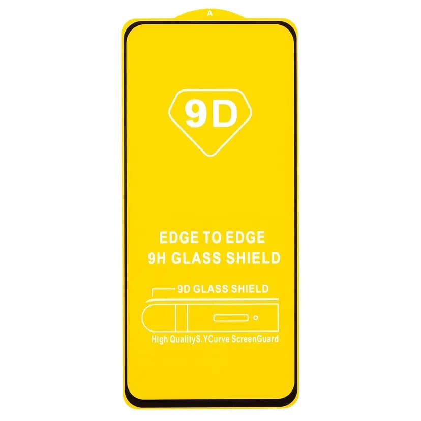 Защитное стекло - Full Glue 2.5D для Note 13 Pro 4G/Poco M6 Pro 4G (black) — фото 2