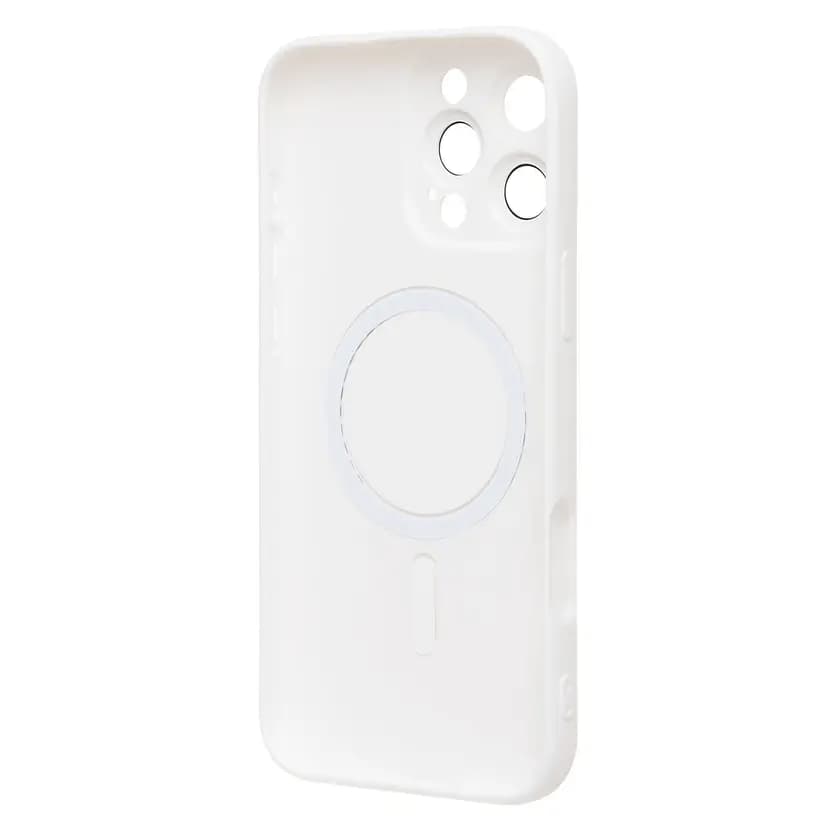 Чехол-накладка - SM020 Matte SafeMag для Apple iPhone 16 Pro Max (white) — фото 2
