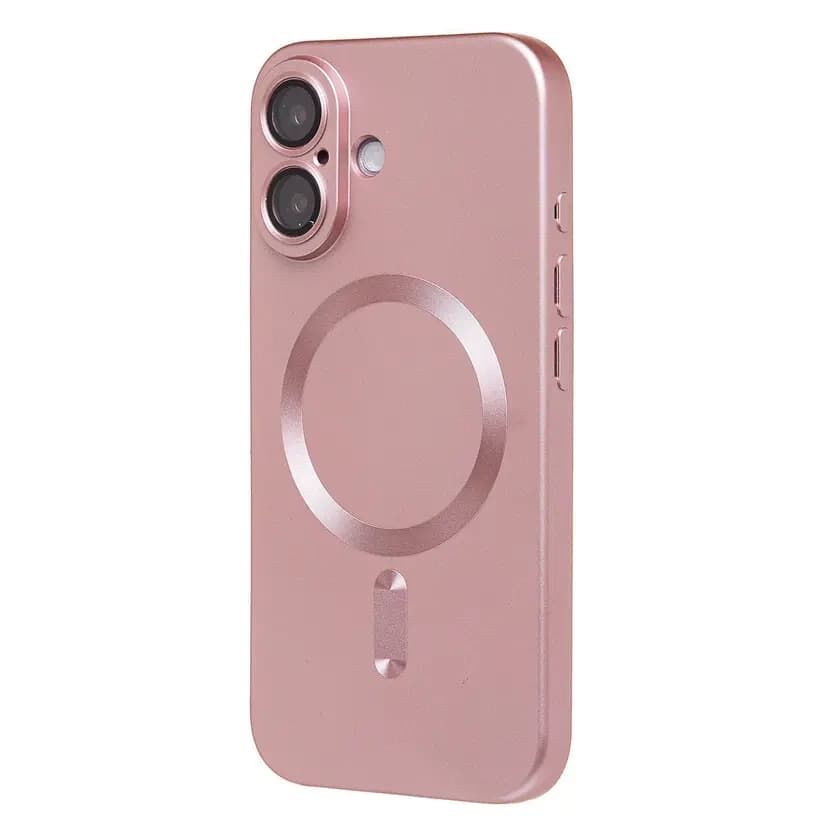 Чехол-накладка - SM020 Matte SafeMag для Apple iPhone 16 (light pink)