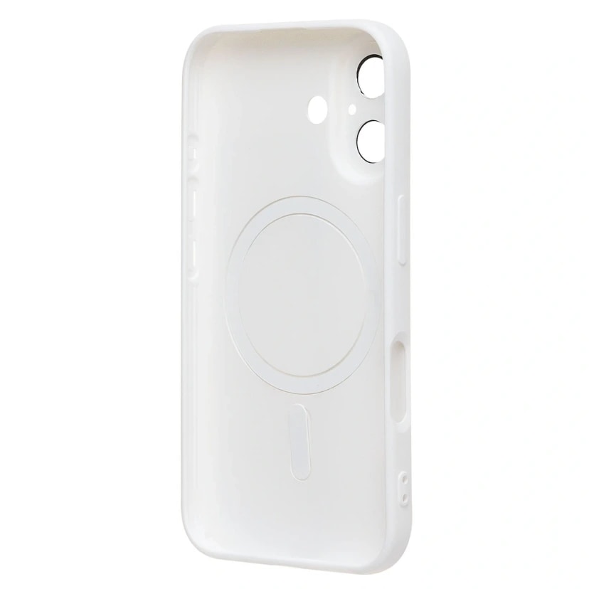 Чехол-накладка - SM020 Matte SafeMag для Apple iPhone 16 (white) — фото 2