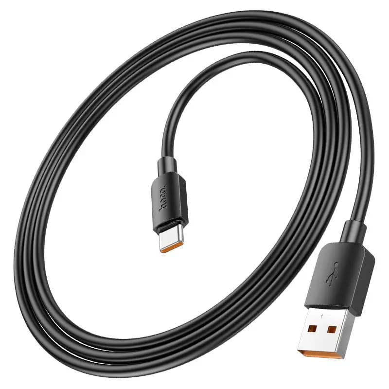 Кабель USB - Type-C - Hoco X96 100W (100 см) (black) — фото 2