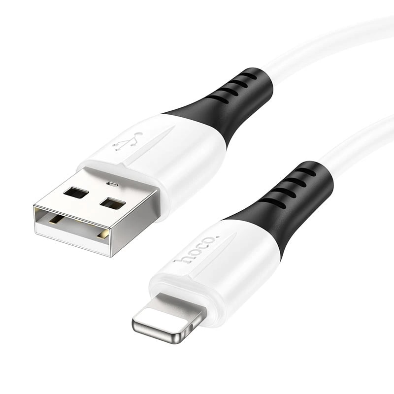 Кабель USB - Apple lightning - Hoco X82 (100 см) (white) — фото 2