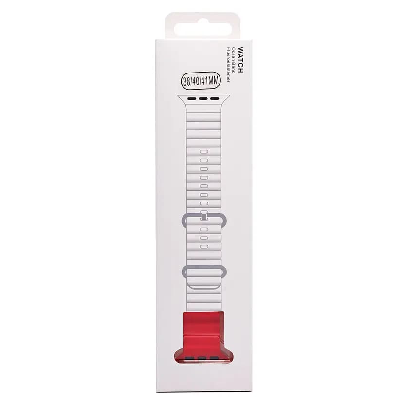 Ремешок на застёжке - WB26 Ocean Band для Apple Watch 38/40/41 мм (red)