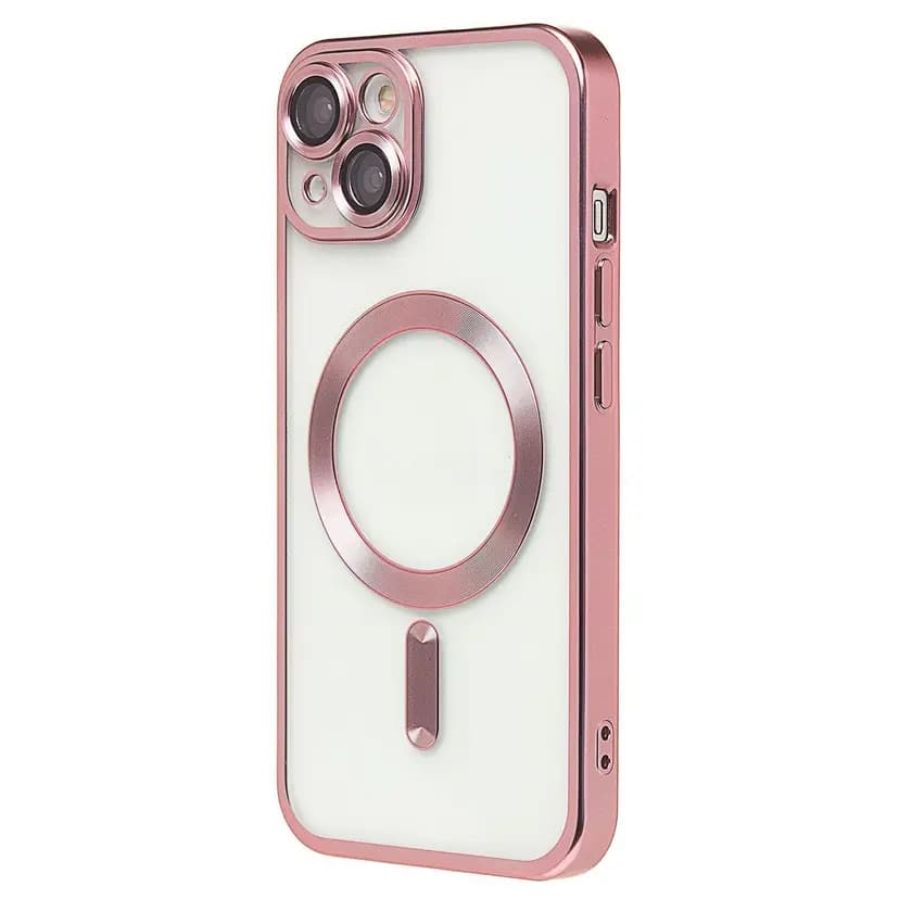 Чехол-накладка - SM027 SafeMag для Apple iPhone 13 (pink)