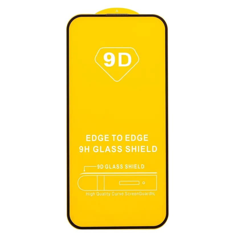 Защитное стекло - Full Glue 2.5D для Apple iPhone 15/16 (black) — фото 2