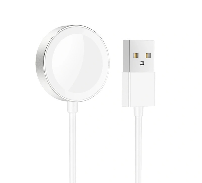 Кабель USB - Apple Magnetic - Hoco CW39 для Apple Watch (100 см) (white)