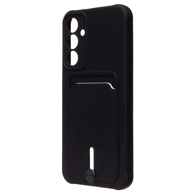 Чехол-накладка с картхолдером - SC304 для Samsung Galaxy A25 5G (black)
